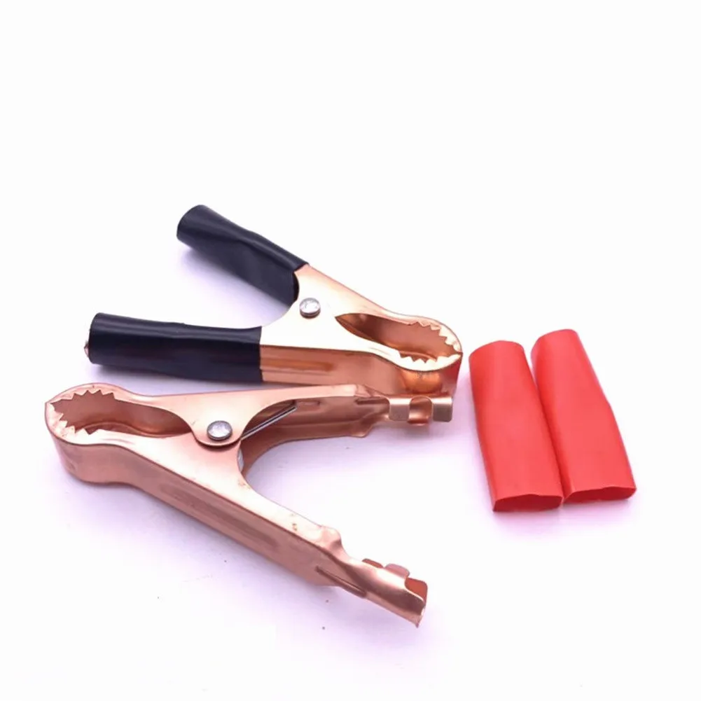 

2/10/20pcs 30A 70mm Crocodile Car Caravan Van Battery Test Lead Clips For Battery Chargers Electrical Engineering Voltage Test
