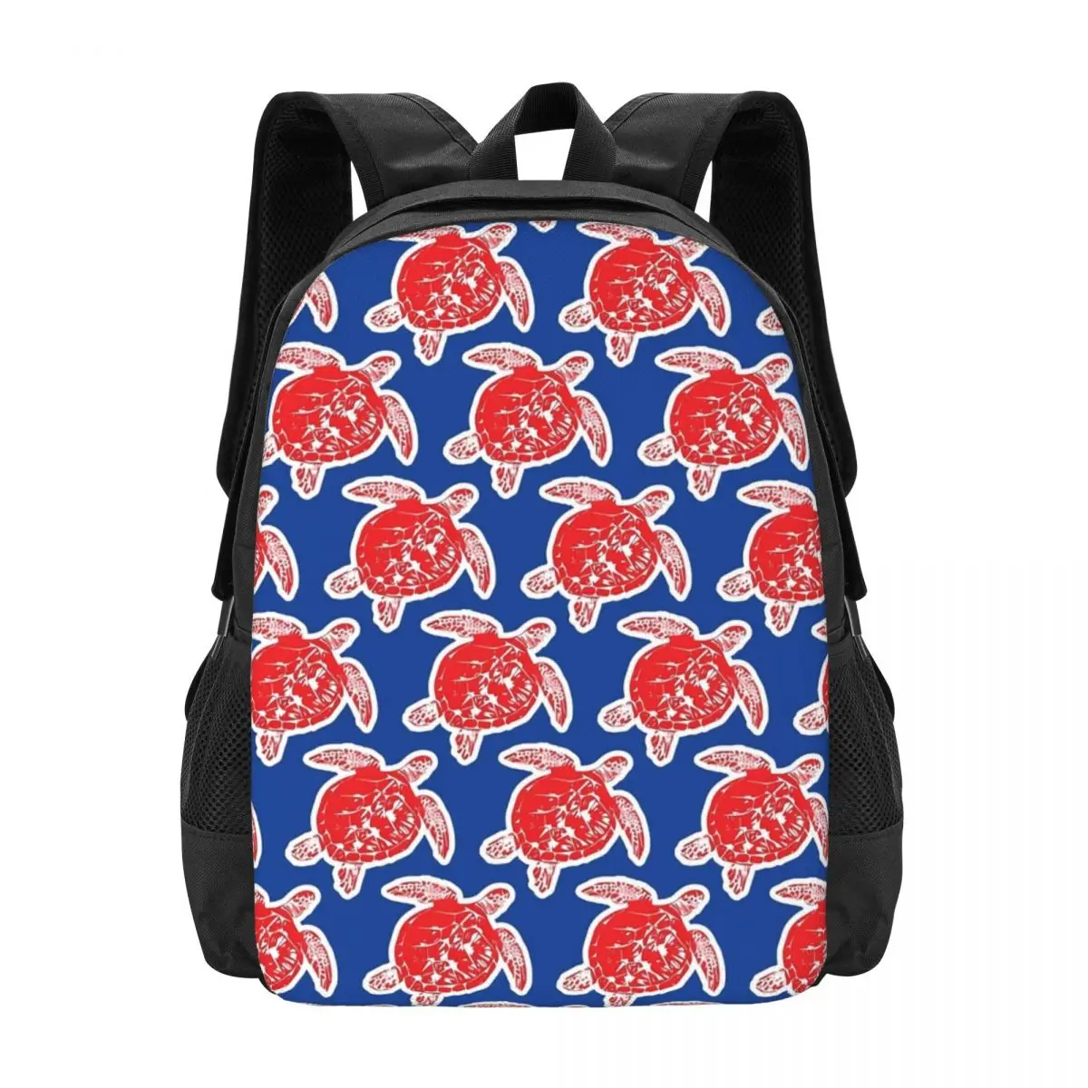 

Sea Turtle Backpack Animal Print Sport Backpacks Student Unisex Streetwear School Bags High Quality Big Rucksack