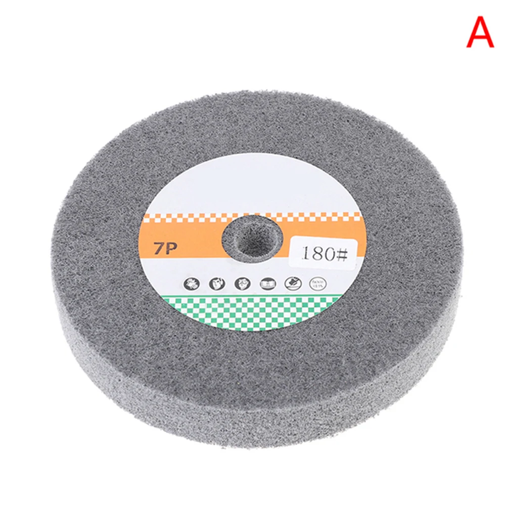 

150*25mm Nylon Grinding Wheel Fiber Wheel Polishing Buffing Wheel Bench Grinder Abrasive Wheel For Hardware Wood Plastic