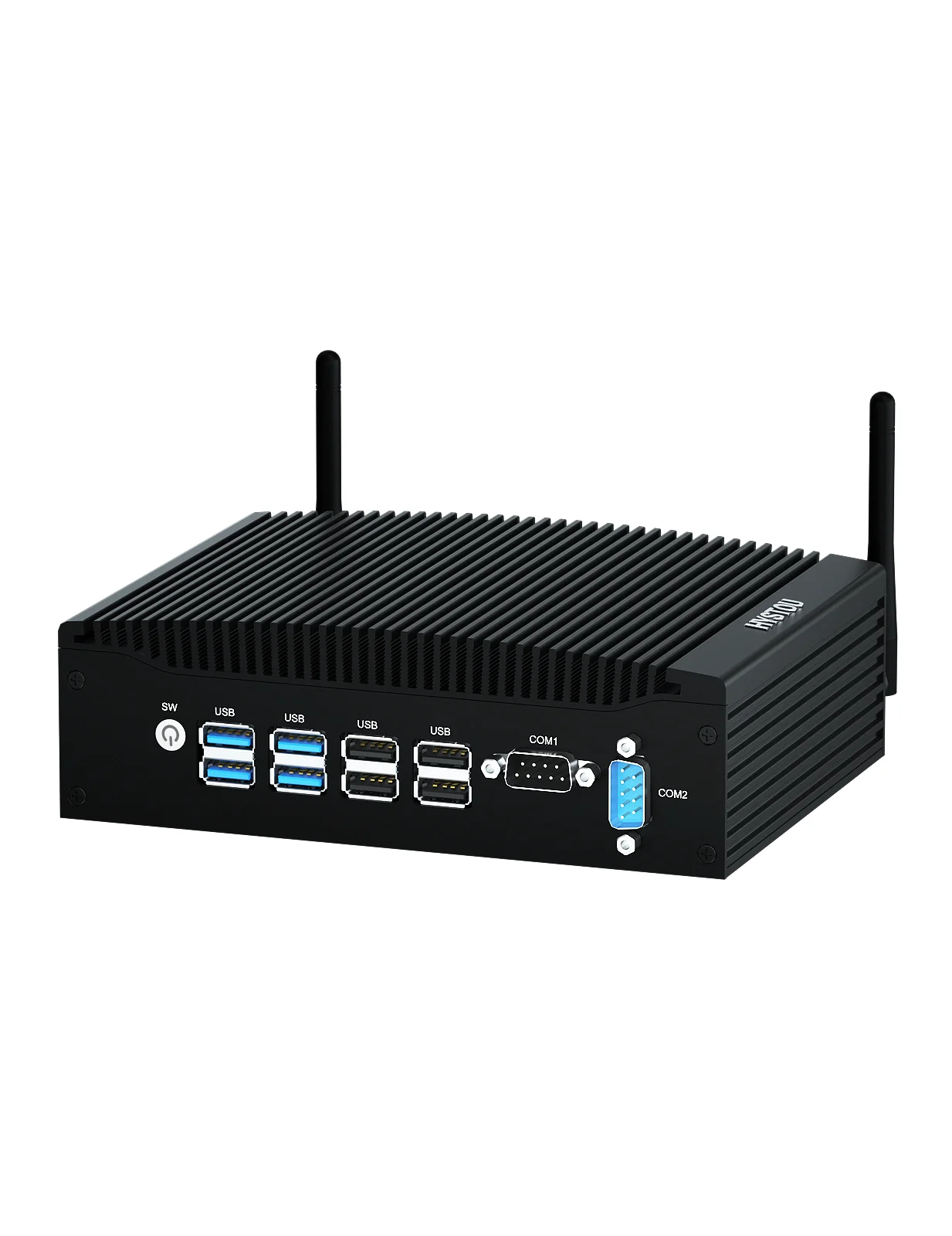 2023 HYSTOU Fanless Industrial PC Intel Core i5 DDR4 8G 16G 2*HD SIM Card Windows10 Linux Ubuntu Mini Computer ITX