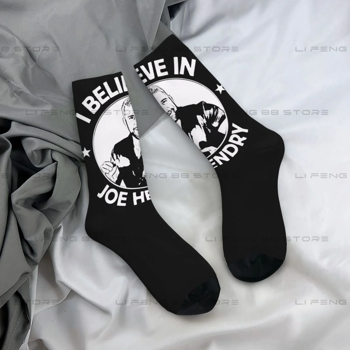 Я верю в Джо Хендри классические стильные мужские и женские носки уличные
