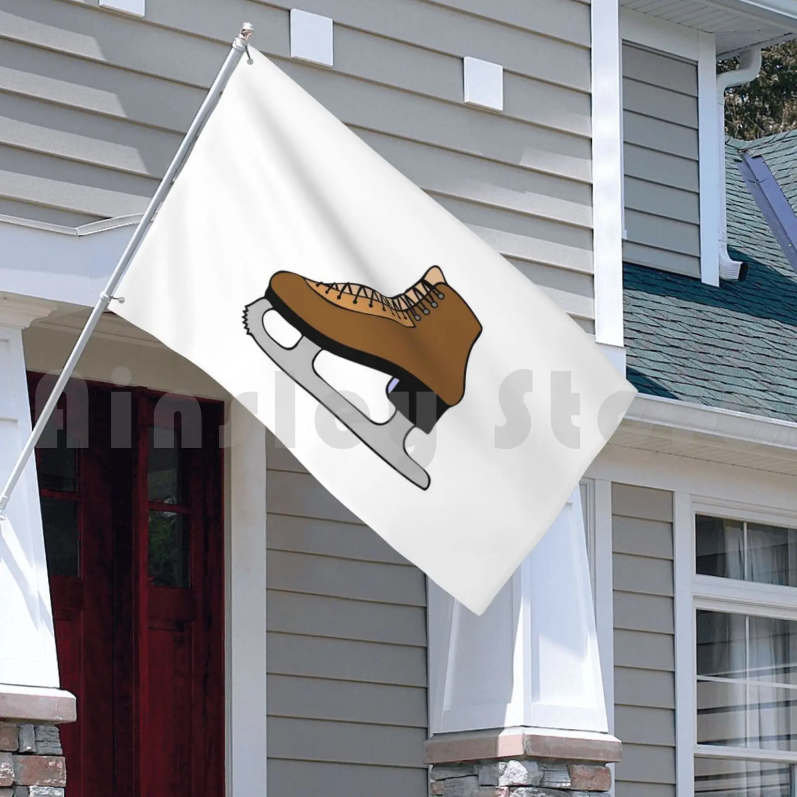 Флаг для украшения на открытом воздухе с шайбой флаг автомобиля мороженое хоккея