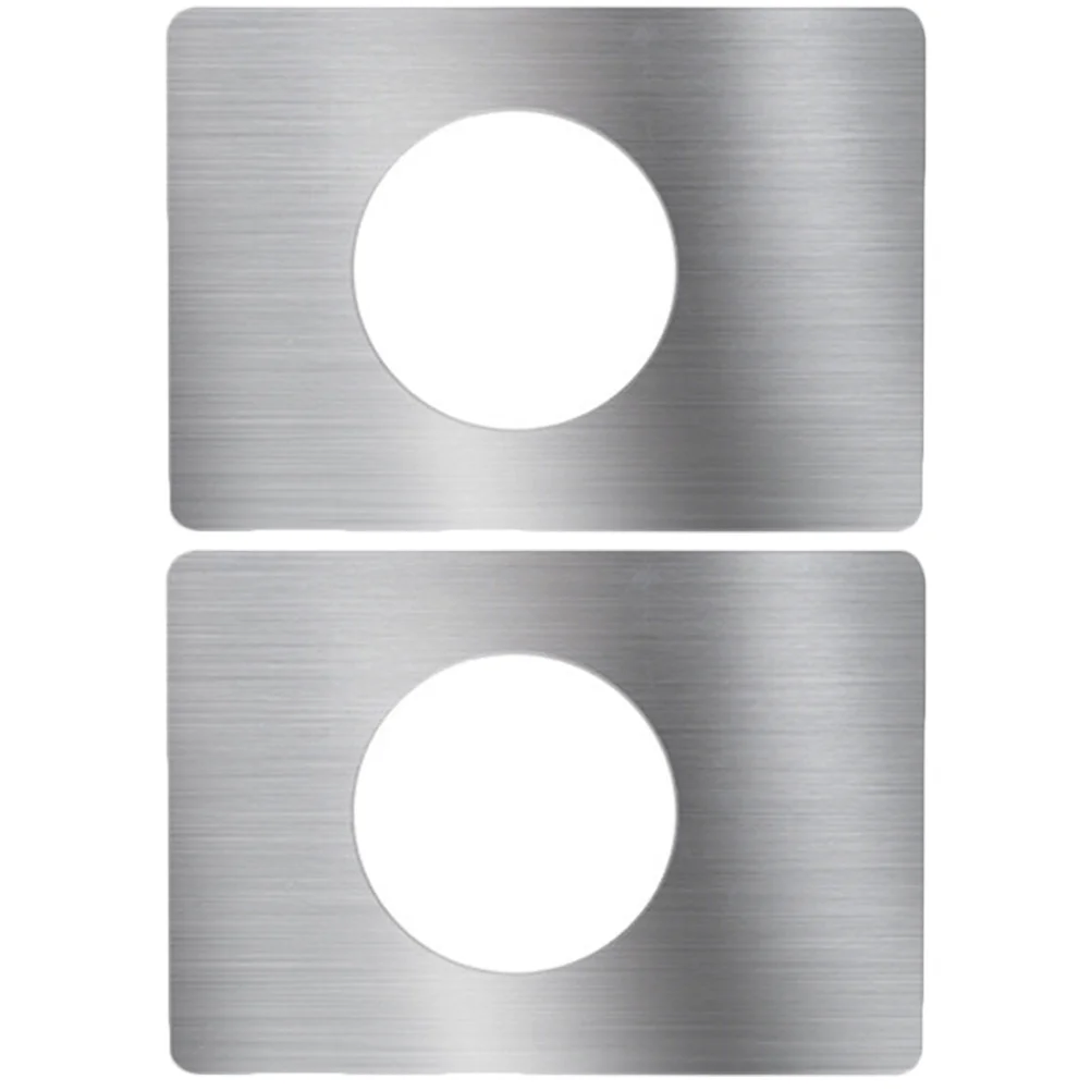 

2 шт. практичная Бытовая прочная укрепленная пластина для дверного отверстия