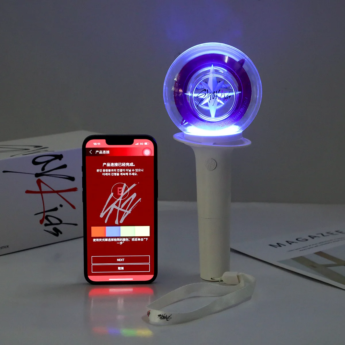 

Лидер продаж, светящиеся детсветильник светильники Kpop, оригинальные оссветильник ительные палочки, SK Compass, функция Bluetooth, светящаяся палка