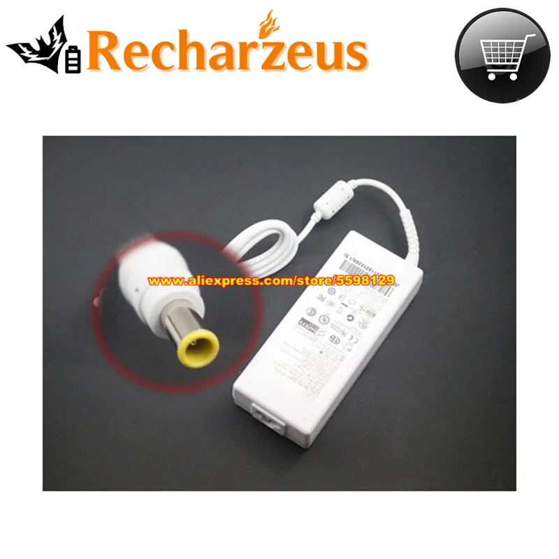 Оригинальный блок питания Genuine 19.5V 5.65A 110W белого цвета AAM-00 HU10634-11001A для зарядки мониторов LG M2631D, 27UD88W, HW300Y, 29EA93-P, HG80JS.