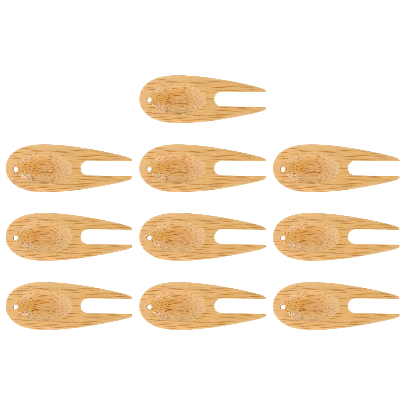 

10 шт. Golfs Divot вилка Golfs тренировочные инструменты Golfs трава ремонтный инструмент Golfs Divot Tool