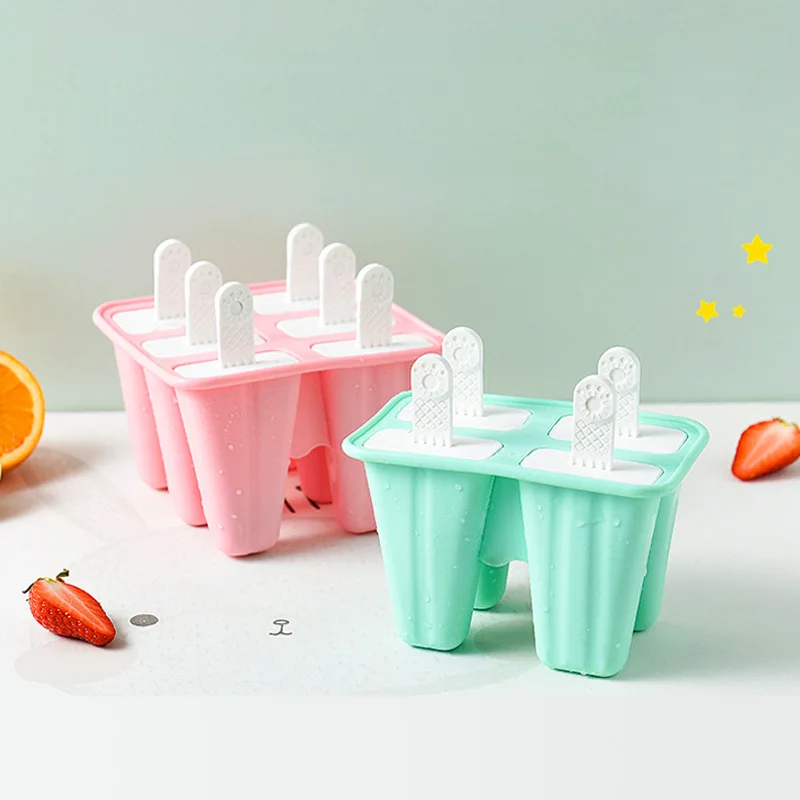 

DIY Homemade Ice-cream Mould Gods Ice mold Creative Home Silicone Ice Grid Children Ice Cube Ice Making Box