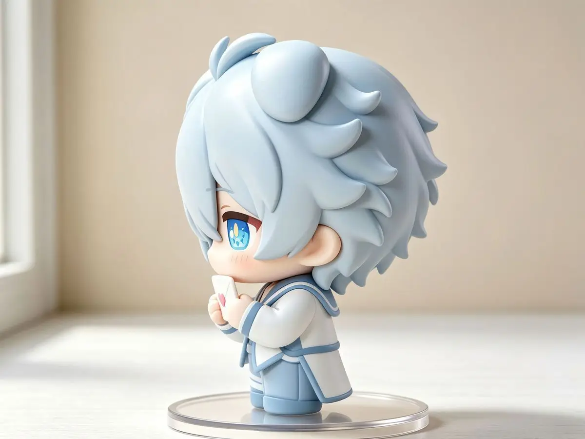 Фото Аниме-фигурка Honkai: Star Rail Phainon, милая модель Q-версии, ПВХ, настольные аксессуары, коллекционные игрушки, подарок №5