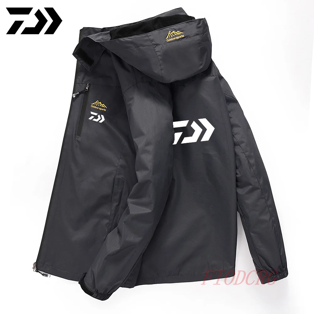 

Daiwa Outdoor Running Camping Hiking Fishing Jacket Sun-Protect Ultralight Waterproof Windbreaker Autumn Winter Fishing Clothes