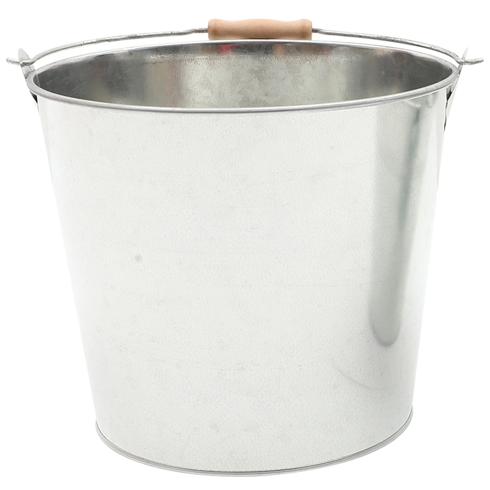 

Bucket Ash Storage Fireplace Pail Metal Can Oil Burning Coal Container Stove Holder Wood Charcoal Bin Indoor Ice Grease Cigar