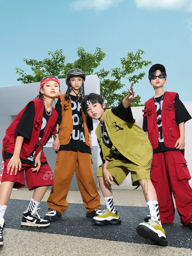 Детская уличная одежда куртка без рукавов жилет футболка повседневные