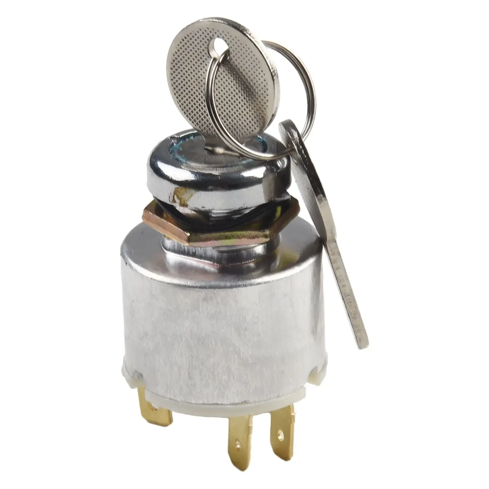 

Универсальный 12 В автомобильный переключатель зажигания, 3 положения ВКЛ/ВЫКЛ, запуск зажигания с 2 ключами, 19 мм для мотоцикла, замок зажигания, тракторное зажигание