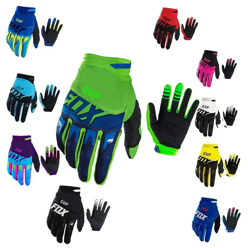 

Summer Bicycle Gloves ATV MTB BMX Off Road Motorcycle Gloves Mountain Bike Bicycle Gloves Motocross Bike Racing Gloves Cup Fox