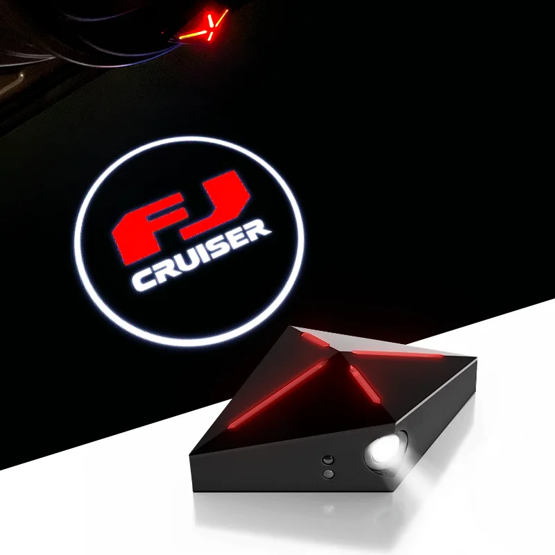 

2pcs Car door welcome warning light accessories for Toyota FJ Cruiser