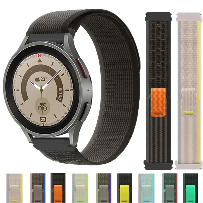 

Ремешок для наручных часов, браслет для Samsung Galaxy Watch 4 3 Classic 5 Pro Active 2 Gear S3 Correa Huawei Watch GT 2 3, 22 мм 20 мм