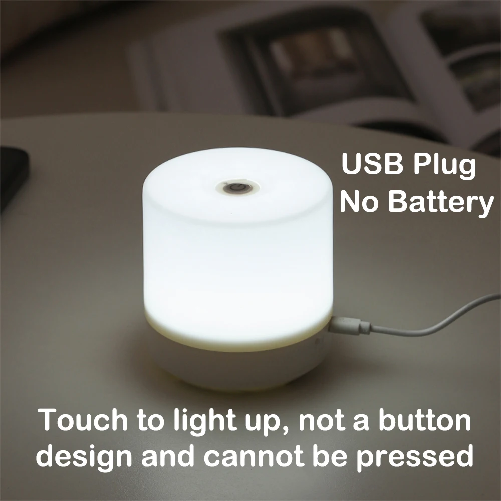 

USB ночник белый ABS