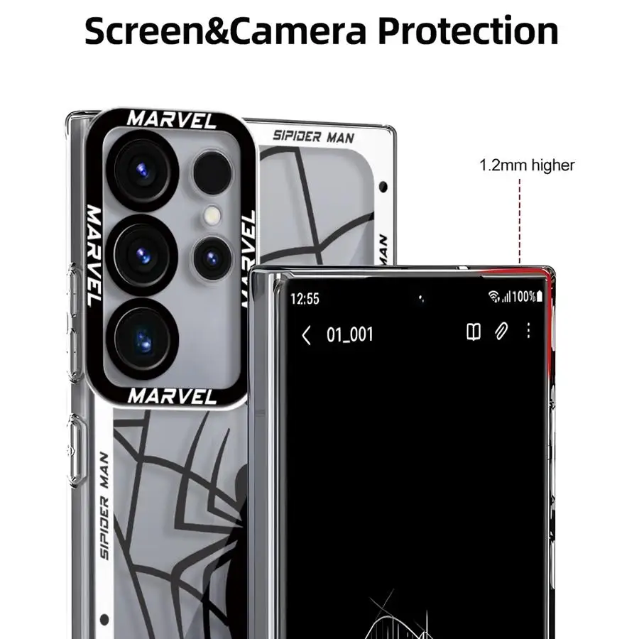 Marvel Funny Comic Deadpool Phone Case for Xiaomi Redmi 12 4G 12C 13C 5G A1 A2 Plus 9 9A 9C 9T 10 10C 10A Clear Silicone Cover