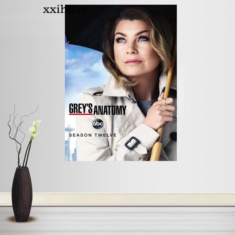 Телевизионные постеры с анатомией Грея настенный художественный декор картина