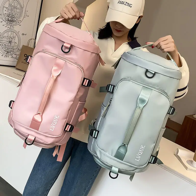 

Oxford Cloth Ladies Travel Bag Sports Fitness Bag Men's Luggage Storage Bag Leisure Outdoor Hiking Mountaineering Backpack