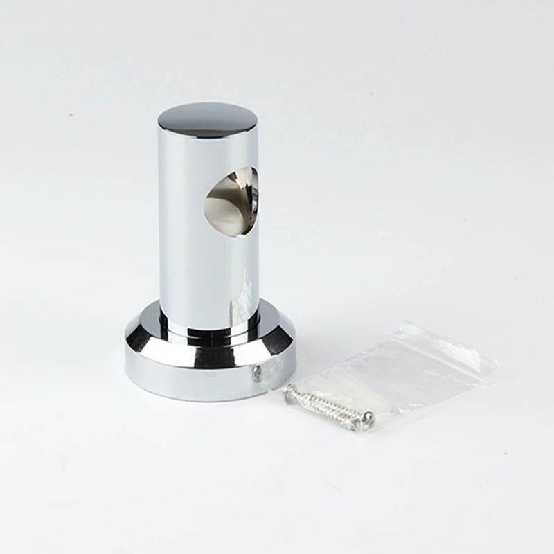 

ABS Shower Lifter Rod Holder Adjustable Plug-in Lifting Rod Clamp Holder Bracket Replacement Bathroom Accessories