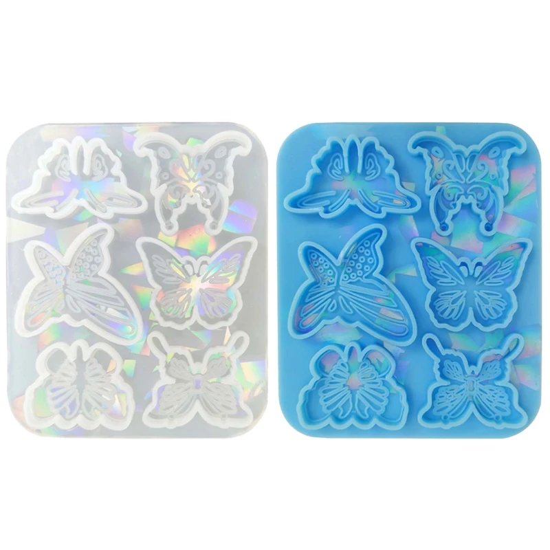 

Резиновая форма для заколки для волос, голографическая силиконовая форма N0HE