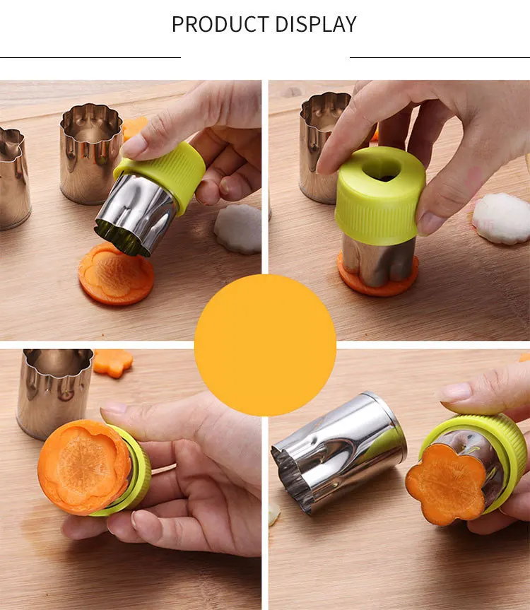 Форма для резки фруктов и бабочек форма из нержавеющей стали овощей цветов