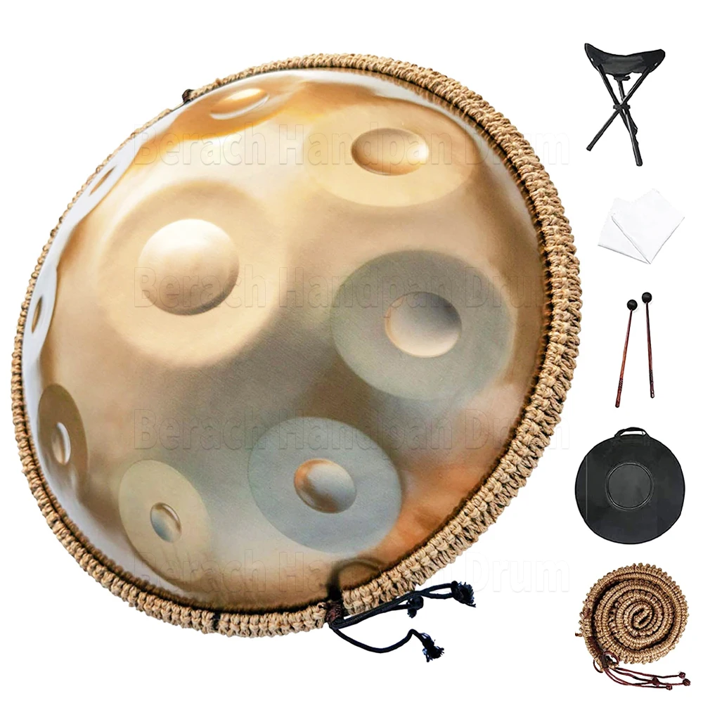 

Ручной барабан 432 Гц/440 Гц, 18 дюймов, 9 заметок, маленький стальной барабан для языка, инструмент для медитации, начинающий барабан, инструмент для йоги, подарок