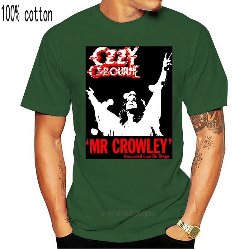 Футболка Ozzy osосвен Mr Crowley черная темно-синяя все размеры S...5XL |