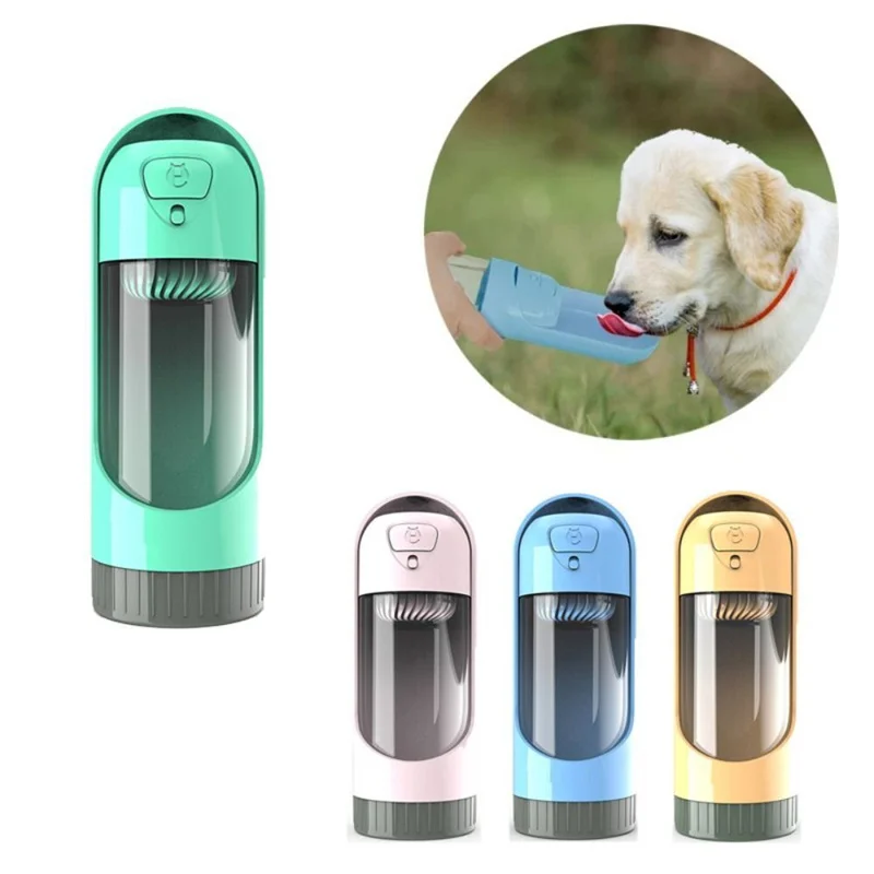 

300ml Portable Pet Dog Water Bottle Feeder Dogs Pet Cat Hiking Travel Puppy Drinking Water Cup Bowl Outdoor Pet Water Dispenser