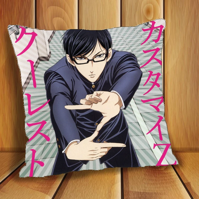 

Anime Dakimakura Pillow Case I'm Sakamoto, you know. Sakamoto Cover Home Decoration Accessories 40x40cm