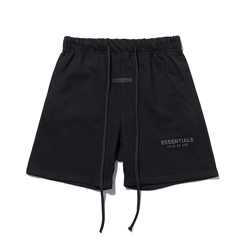 fog hot selling high street tide brand essentials letter printing sports casual shorts fitness men shorts streetwear pants 595 free global shipping