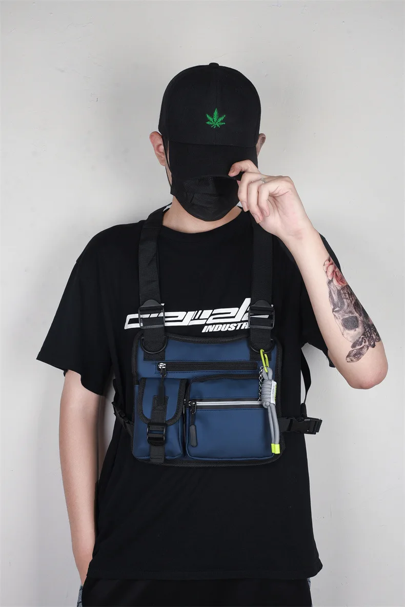 Модная рабочая одежда функциональный жилет нагрудная сумка персонализированный