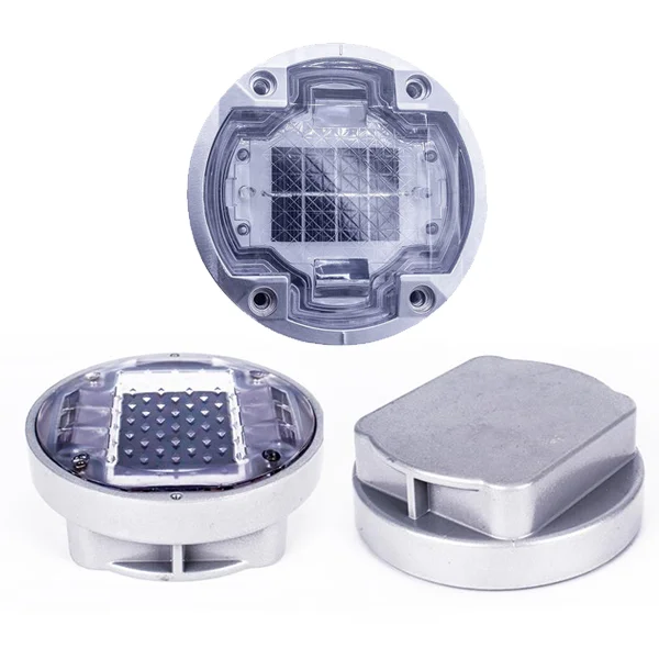 Алюминиевый светоотражающий СВЕТОДИОДНЫЙ дорожный фонарь на солнечной батарее