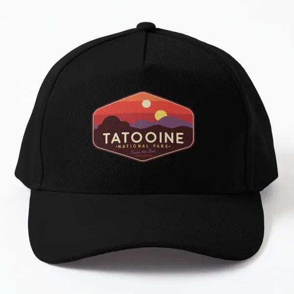 

Tatooine National Park Twice The Fun Baseball Cap Hat Hip Hop Solid Color Black Casual Czapka Sport Printed Boys Outdoor Fish