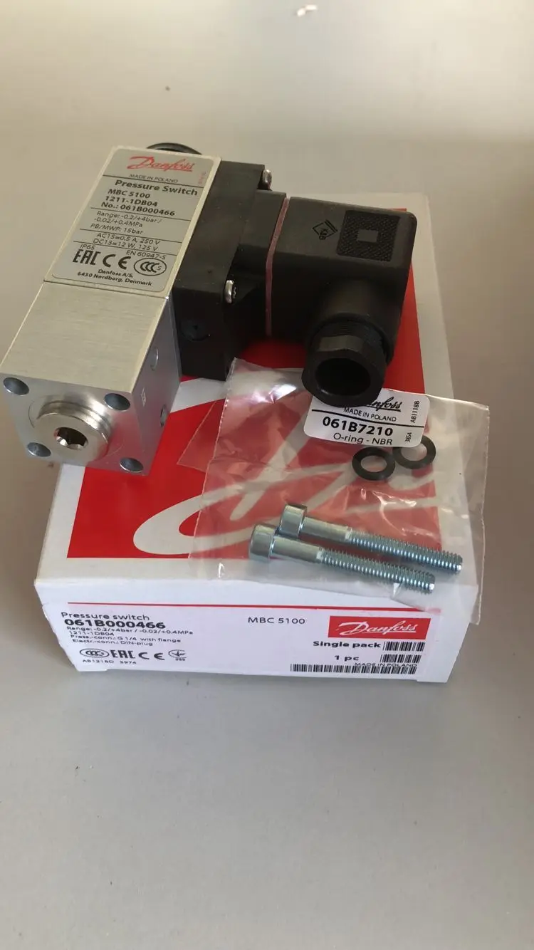 

MBC5100 1211-1DB04 061B000466 подлинный регулятор давления Danfoss