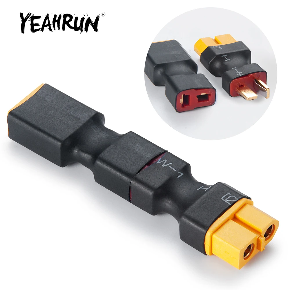 Штепсельная Вилка YEAHRUN T к штекеру XT60/штепсельная вилка К переходнику XT60 для