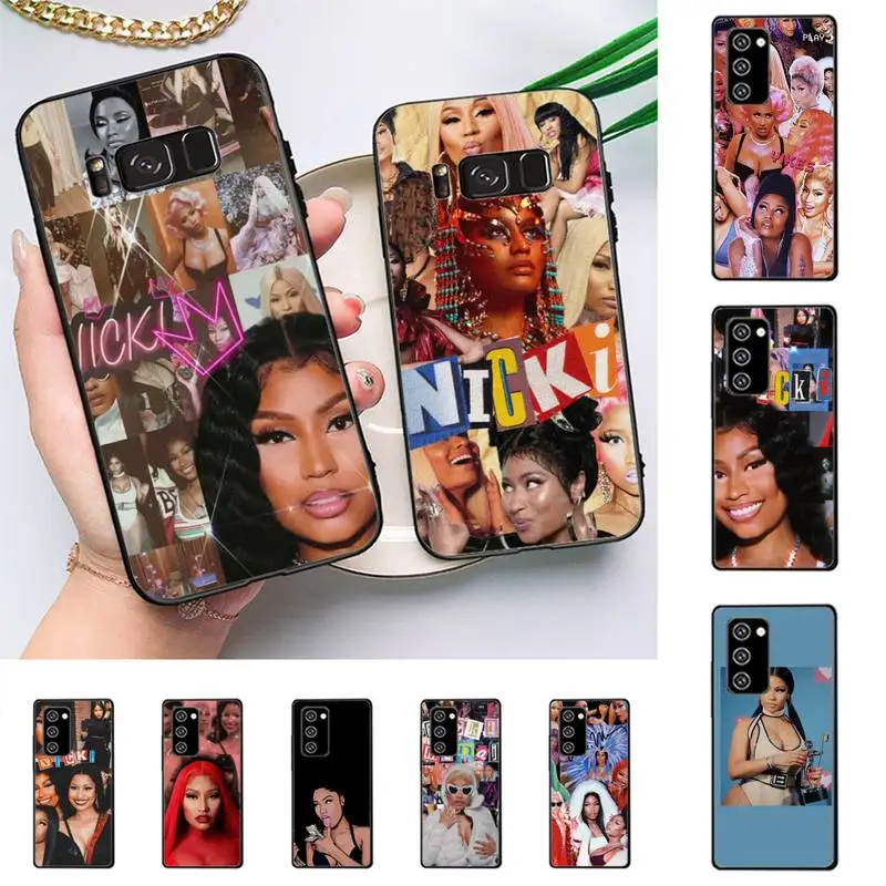 

FHNBLJ Hip Hop Nicki Minaj Phone Case for Redmi 8 9 9A for Samsung J5 J6 Note9 for Huawei NOVA3E Mate20lite cover