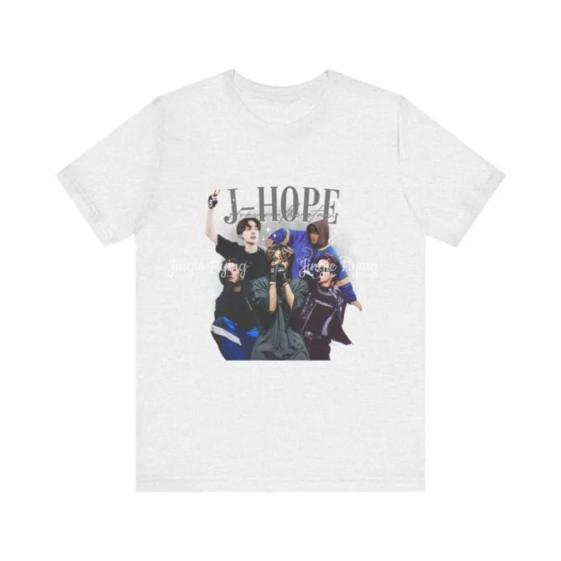 Футболка Надежда на сцене футболка армейская рубашка Bangtan Merch Kpop Jhope