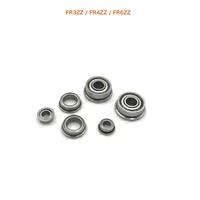 10pcslot fr3zz fr4zz fr6zz high precision metal miniature flange deep groove ball bearing 3d printer parts