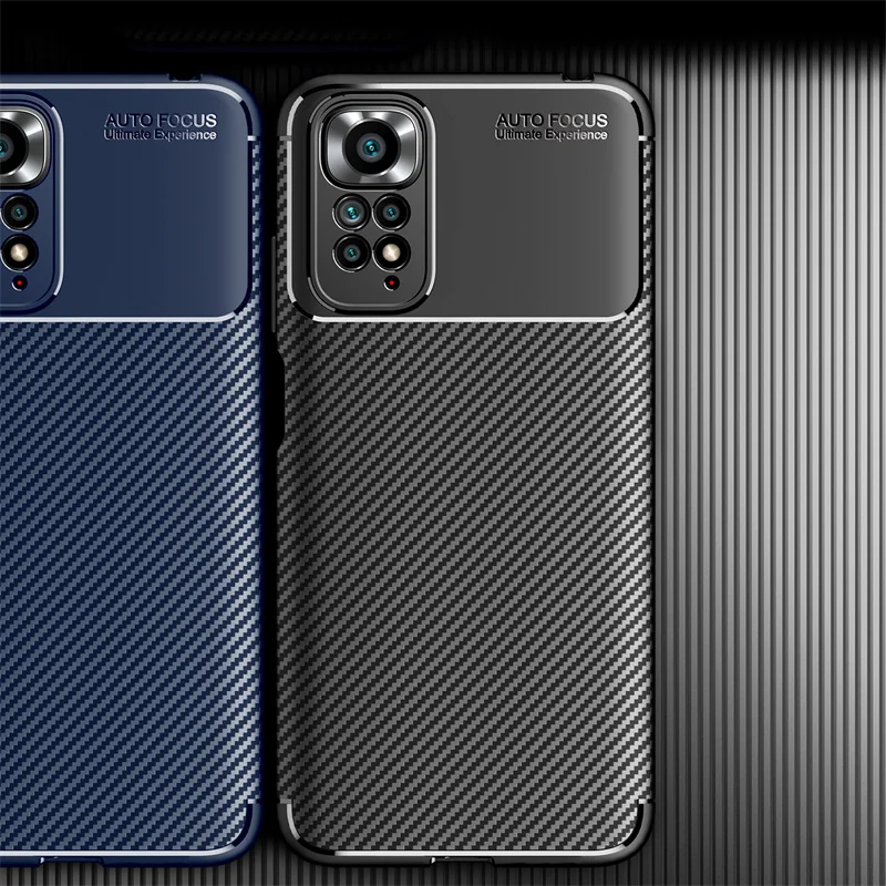 For Cover Xiaomi Redmi Note 11 Case For Redmi Note 11 Cover Shockproof Phone Bumper Soft TPU Cover For Redmi Note 11 11S Fundas