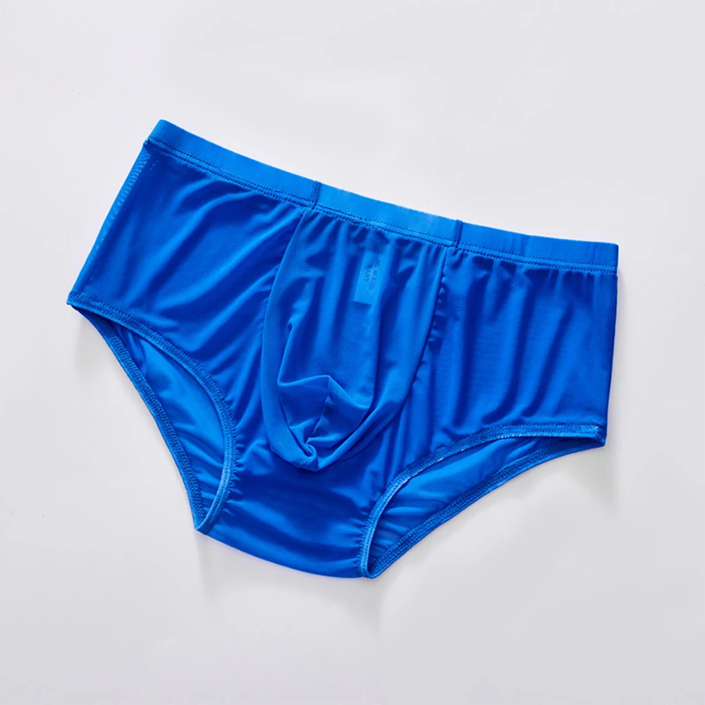 

Underwear Men Classic Trunk Gay Pouch Briefs Sheer Ultra Thin Soft Comfortable Panties Bikini Transparent High Elastic Underpant