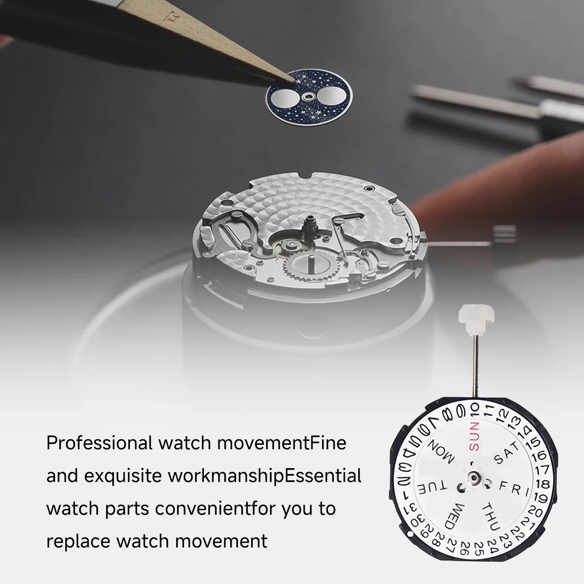 SL28/SL68/SL25 Инструменты Для Ремонта Часов Автоматический Механизм С Тремя Стрелками