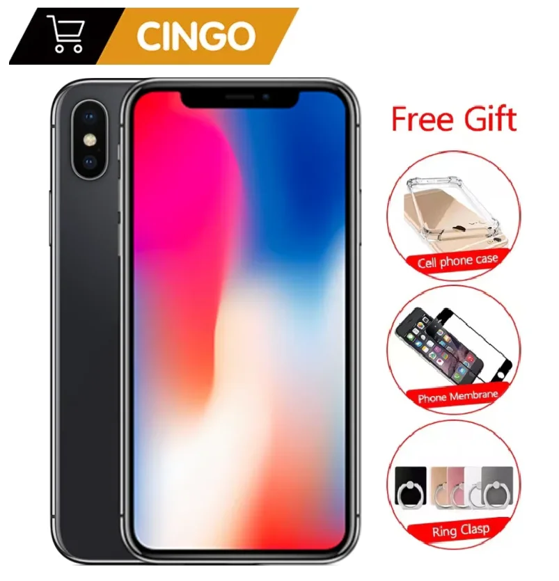 

Смартфон Apple iPhone X, 3+64/256 ГБ, 12 Мп, б/у