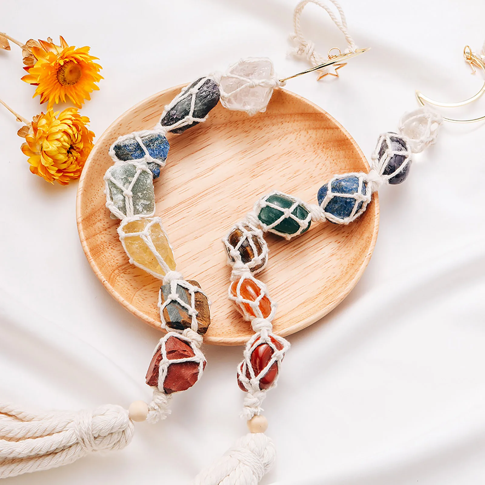 

Handmade Crystal Window Car Hangings Ornaments Car Hangings Ornaments Window Good Luck Home Decoration For Healing Yoga