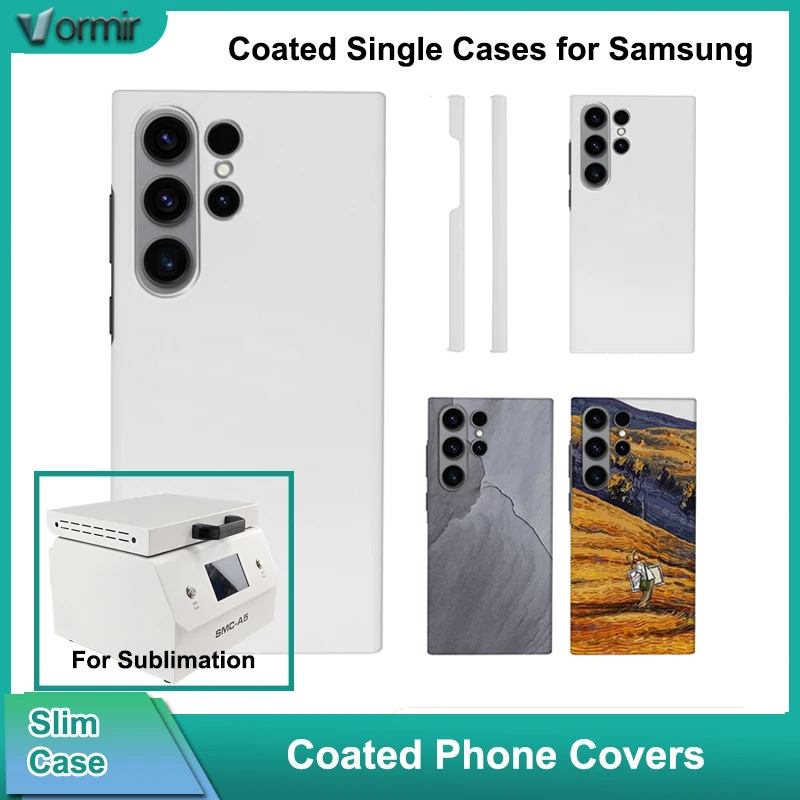 5 шт. чехлы с сублимационной печатью для Samsung S24 S23 S22 S21 S20 Ultra Plus