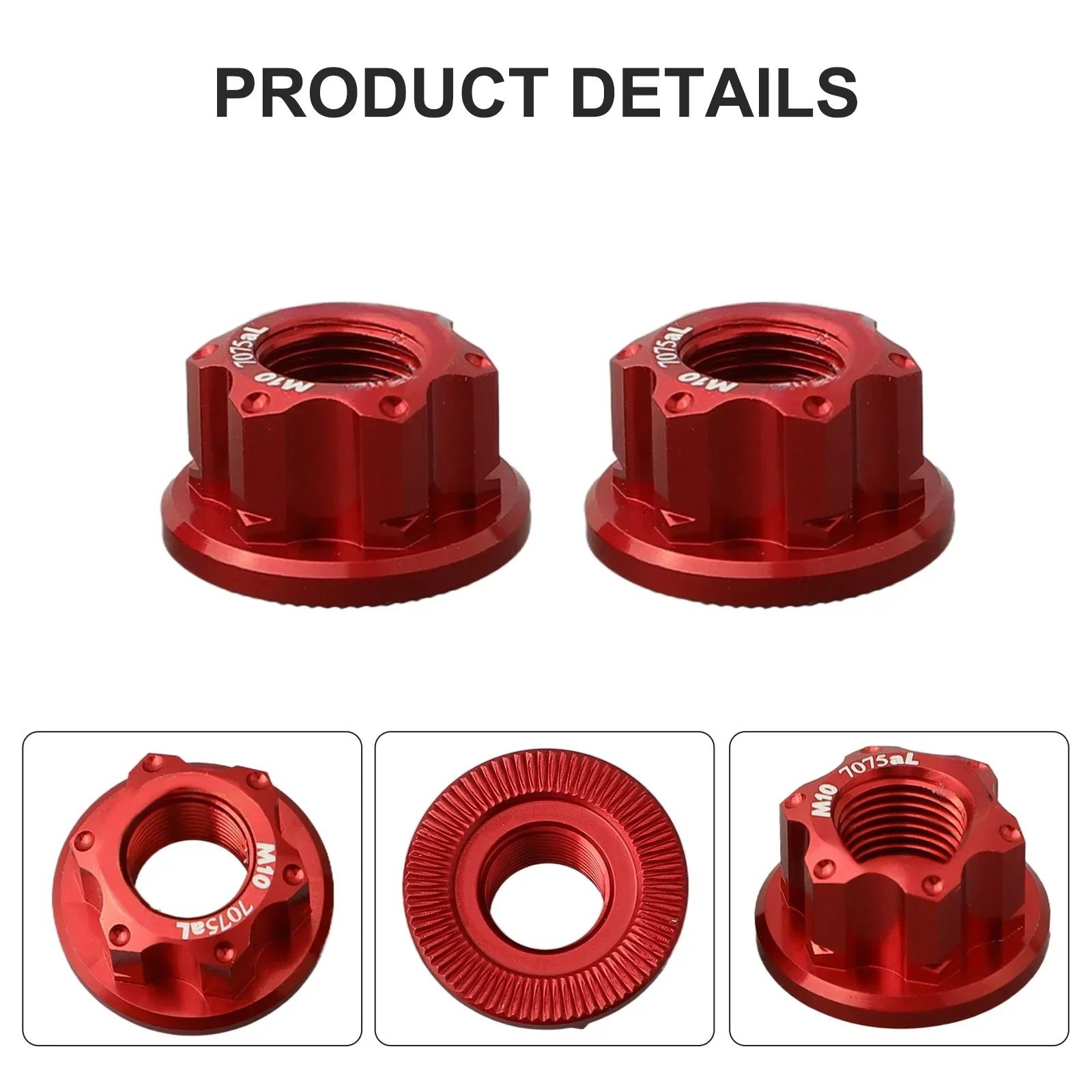 2 шт./комплект винтажные гайки для осей колеса велосипеда