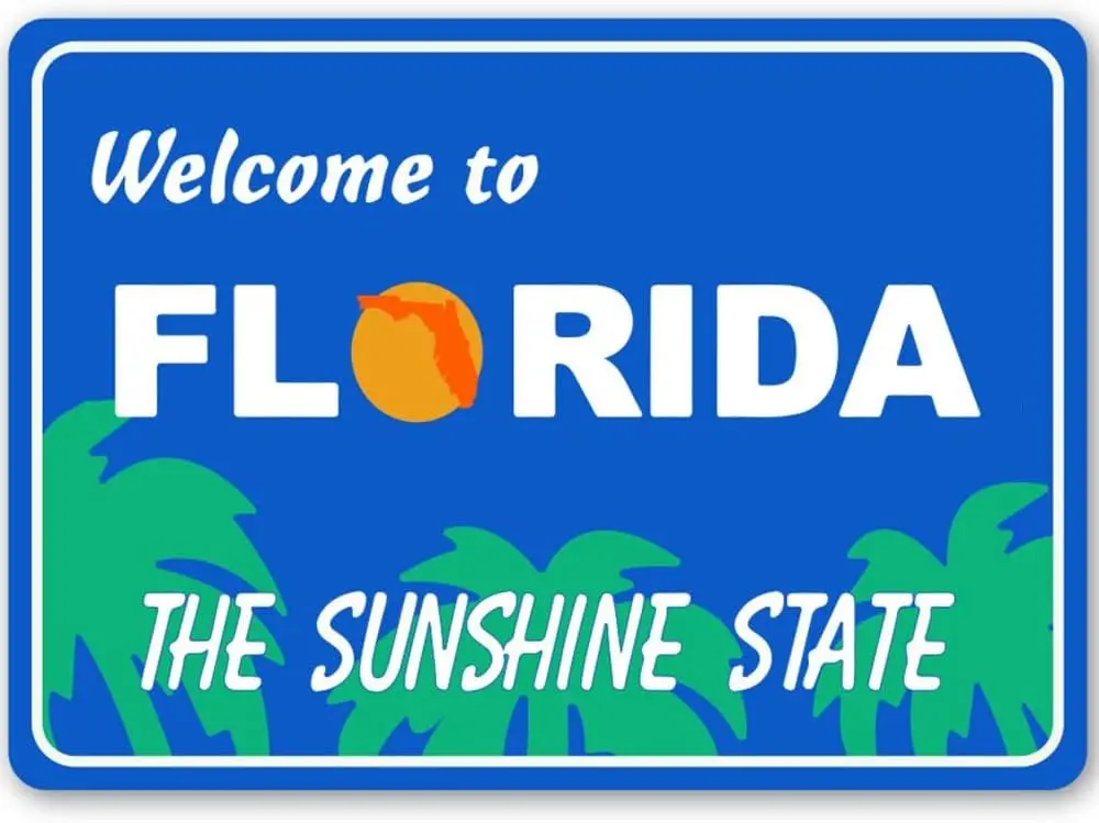 Добро пожаловать в Flord Sgn Welcome Stte Rod Lfe Lvng 8x12 nch