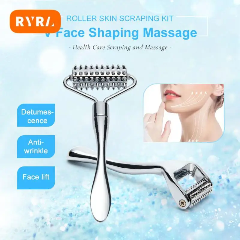 

Massage Roller Microneedles Massage Body Gua Sha Import Of Skin Care Products Skin Care Tools Microneedle Roller Zinc Alloy