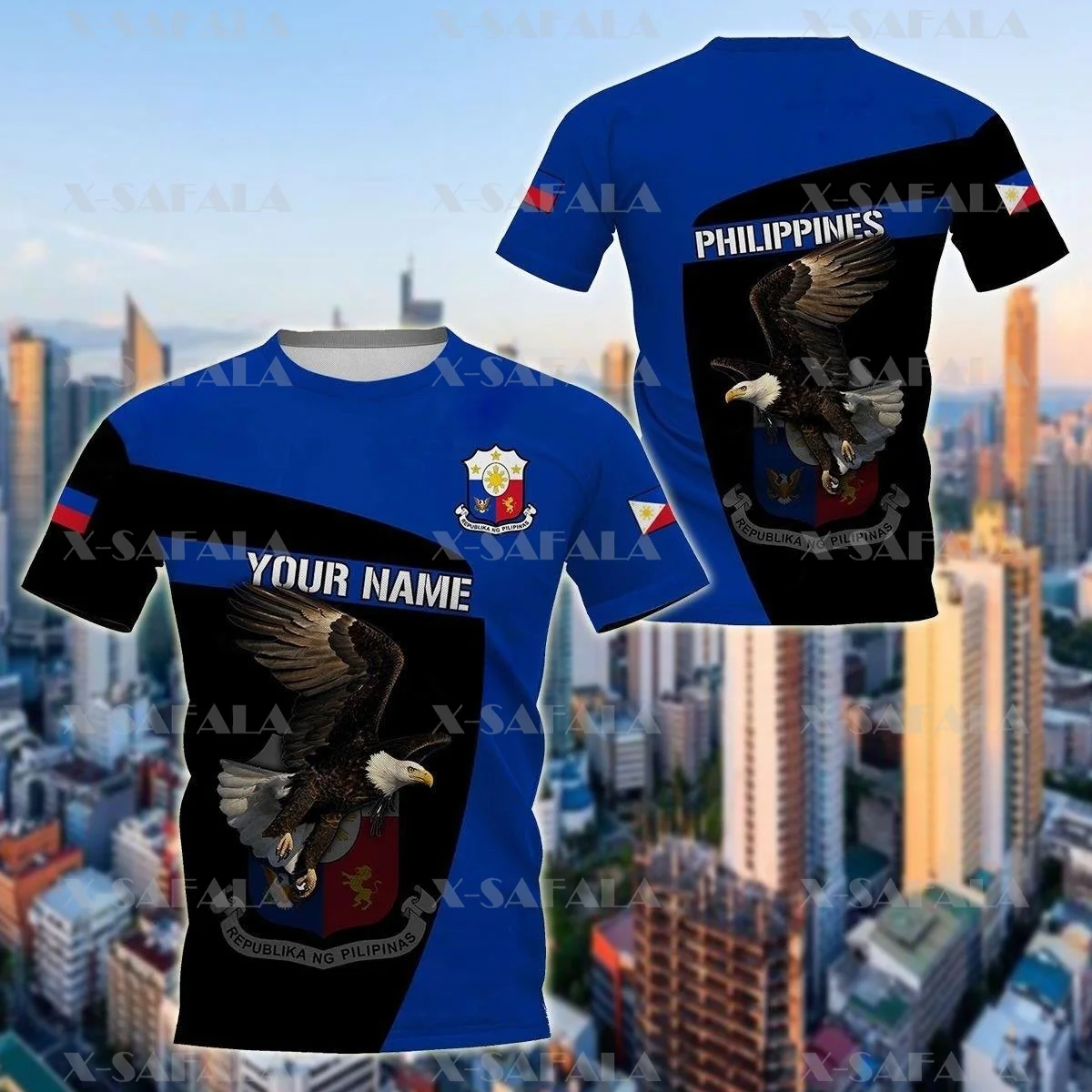 

Филиппинский гордый солдат-армия-Ветеран флаг страны 3D печать высокое качество футболка Летняя с круглым вырезом для мужчин женщин повседн...