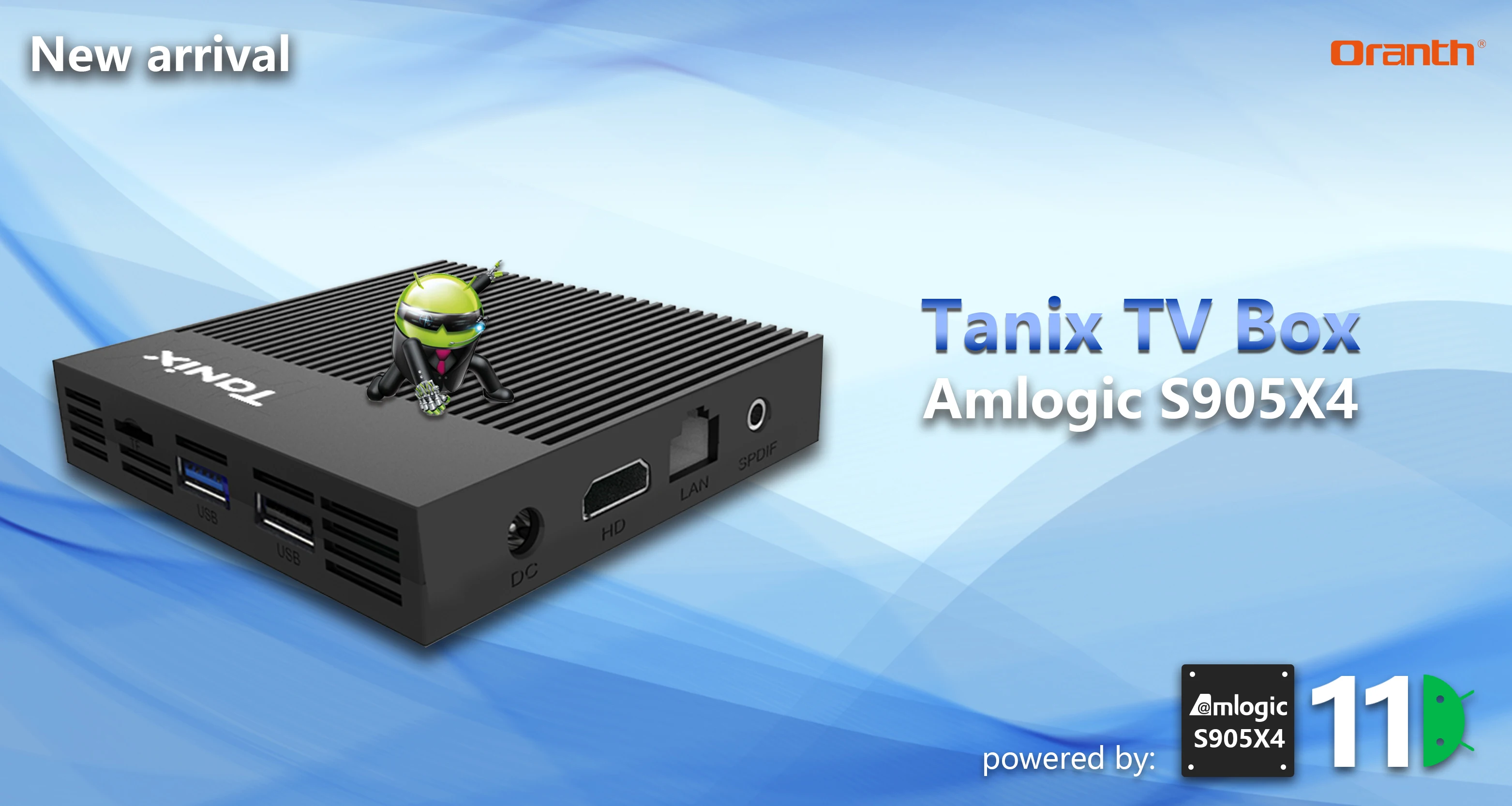 Tanix X4 Android 11 ТВ-приставка Amlogic S905X4 4G32G 2 4G 5 8G Dual Wi-Fi 8K 4K